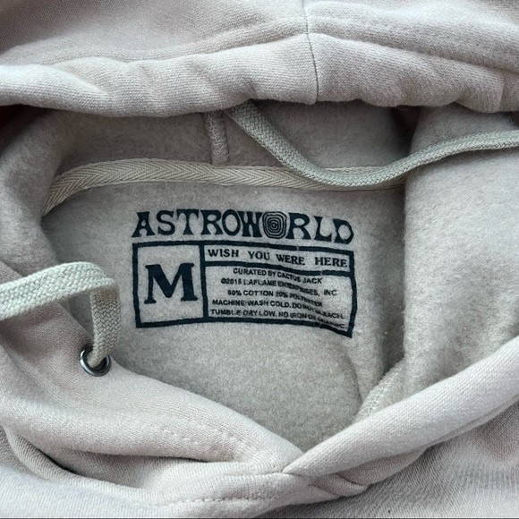 Travis Scott Astroworld Look Mom I Can Fly Hoodie Medium - Picture 9 of 11